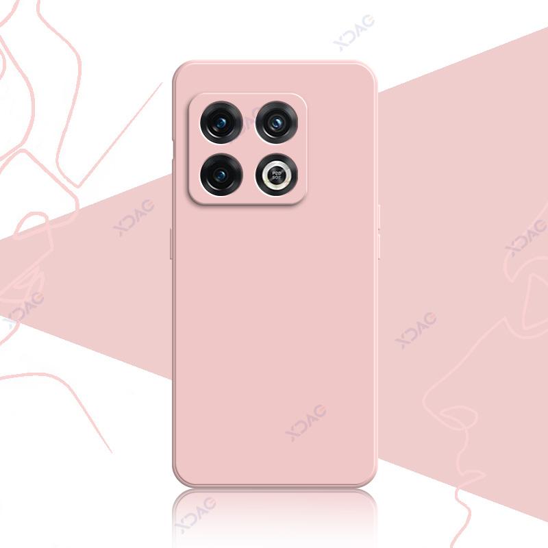 Чехол для мобильного телефона OnePlus 10 Pro One Plus 10Pro 5G 360 Мягкий роскошный квадратный жидкий силиконовый чехол для задней панели Водонепроницаемая сумка