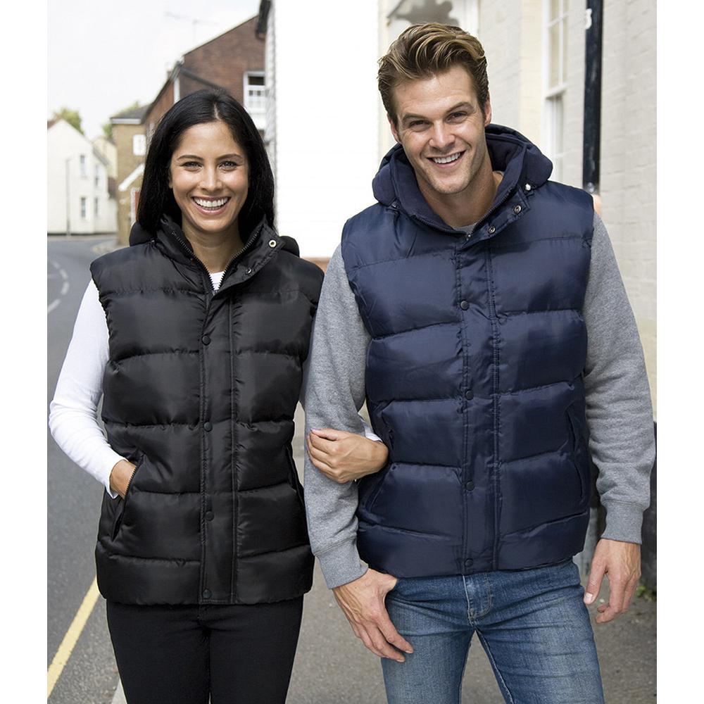 Result Mens Core Nova Lux Padded Fleece Lined Bodywarmer Jacket
