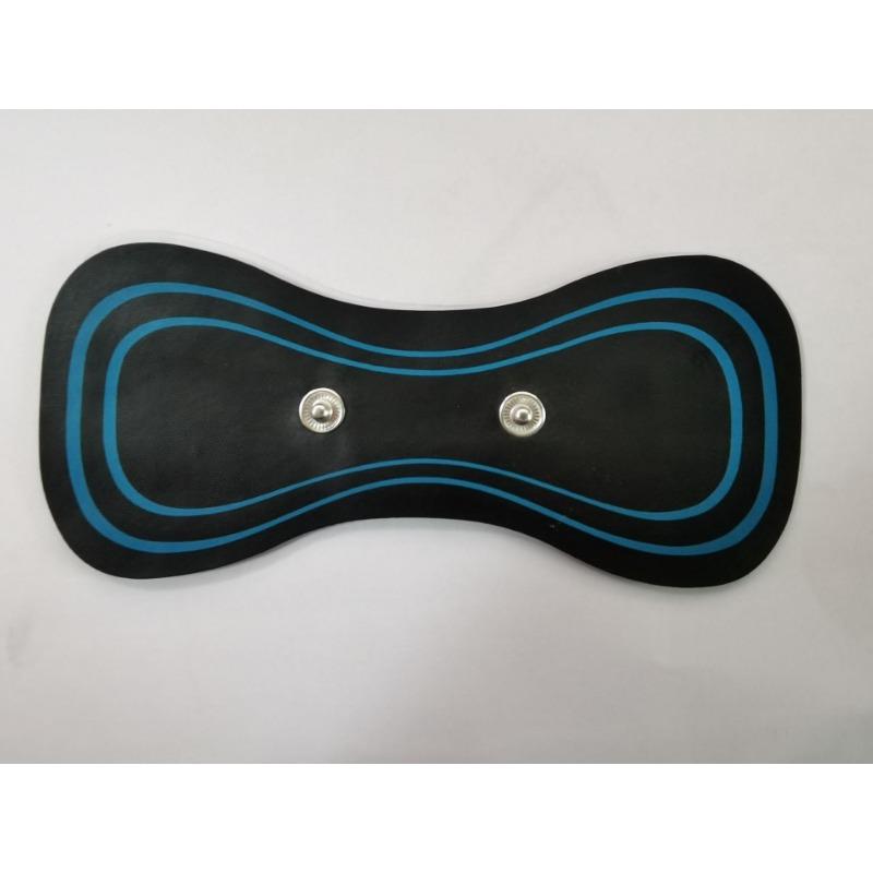 Электрод-пластырь в виде тыквы для массажа плеч и шеи с низкочастотным импульсом, гелевый пластырь, портативный шейный пластырь