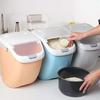6KG/10KG/15KG Household Rice Storage Container Moisture-proof Cereal Large Capacity Storage Box Kitchen Organization