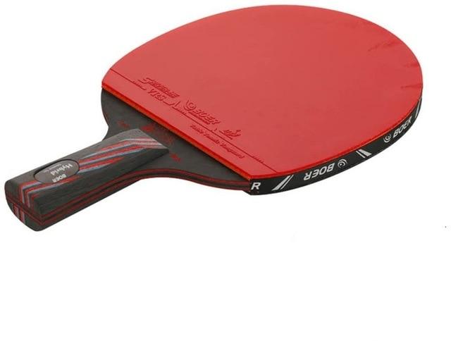 Профессиональная 6-звездочная ракетка для пинг-понга, резиновая наноуглеродная ракетка для настольного тенниса, лезвие, липкий тонер, клей для тренировок по пинг-понгу