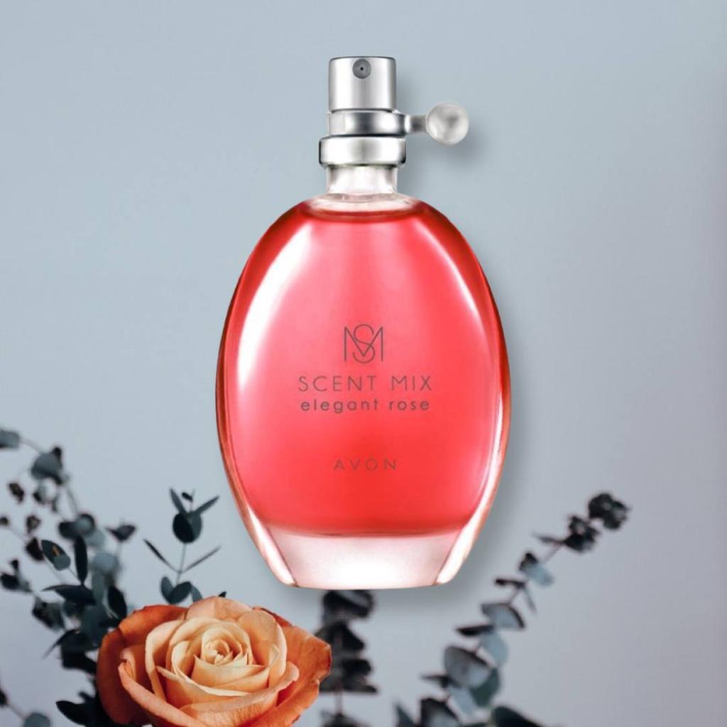 AVON Туалетная вода Scent Mix Elegant Rose для нее