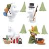 Takara Tomy Arts MOOMIN Кемпинг Маскот x Полный набор капсульных игрушек гачапон (Перепродажа) 4,