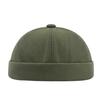 Landlord Hat No Brim Solid Color Hip Hop Hat Lightweight Breathable Soft