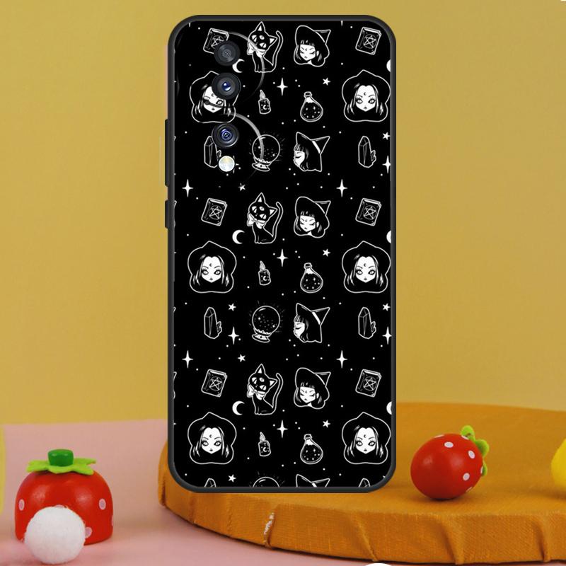 MAGIC Witchcraft  Witch Sailor Case For Honor 200 Pro X9a X9c X8a X7a X6a X7 X8 X9 X8b X9b 50 70 90 Magic 5 6 Lite Cover