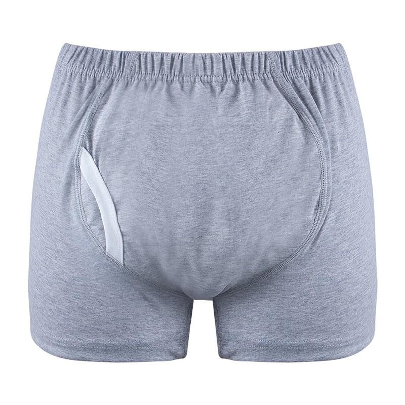 Reusable Adult Incontinence Underwear Cotton Briefs Elderly Bedridden Care Leak-Proof Pull-On Pants