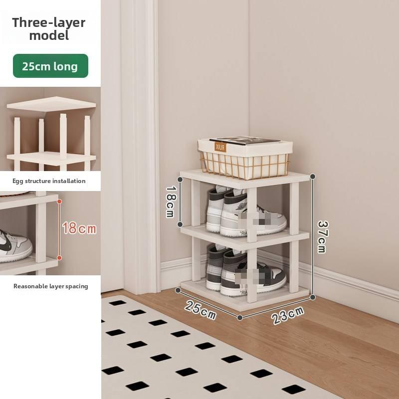 Shoe Rack For Entryway With Multitier Design And Space Saving Storage For Home Use