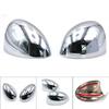 2Pcs Car Rear View Mirror Cover For BMW Mini R50 R52 R53 Chrome Wing Mirror Cap Rearviewing Mirror Lid 2001-2006 489120050