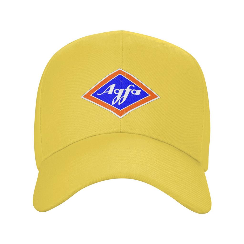 Unisex Baseball Hats Retro Agfa Film Logo from 1960s Outdoor Streetwear Summer Sports Baseball Caps Hip Hop Cap Casquette Hats