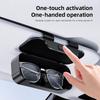 hijk1 Car Sun Visor Glasses Case Sunglasses Holder For VW Golf Amarok T5 Phaeton GTI Teramont Tiguan Car Interior Accessories keychain