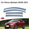 For Nissan X-TRAIL Rogue T30 2001-2006 Outer Trim Chrome Accessories Window Visor Rain Guards Shelters Weathershields Shelters