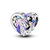 Величественные подвески-единороги Медные бусины Прекрасный разноцветный кулон Подходят для браслета-цепочки DIY Женские Оригинальные украшения Подарок