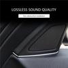 AASS-Car Door Panel Audio Horn Cover Tweeter Speaker Loudspeaker Cover Trim For-BMW 5 Series 520 523 F10 2010-2014