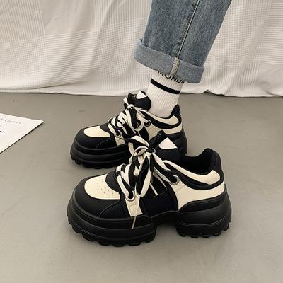 Популярная спортивная обувь весна-осень 2024 года, новые универсальные повседневные туфли для папы на толстой подошве для женщин, кроссовки для женщин Zapatos De Mujer