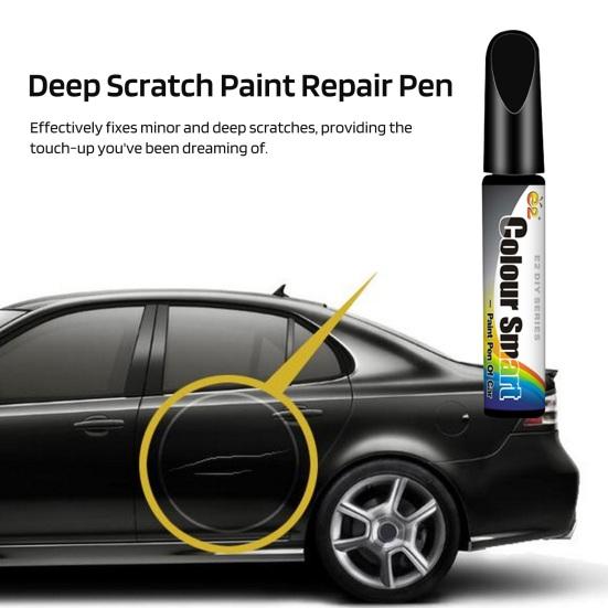 2Pcs Car Paint Touch-Up Pens Waterproof Compact Portable Car Scratch Repair Paste Effective Scratch Repair