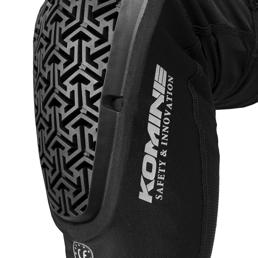 KOMINE Мотоциклетный протектор колена Air Thru Knee Guard Enigma CE2 Standard Black M SK-846