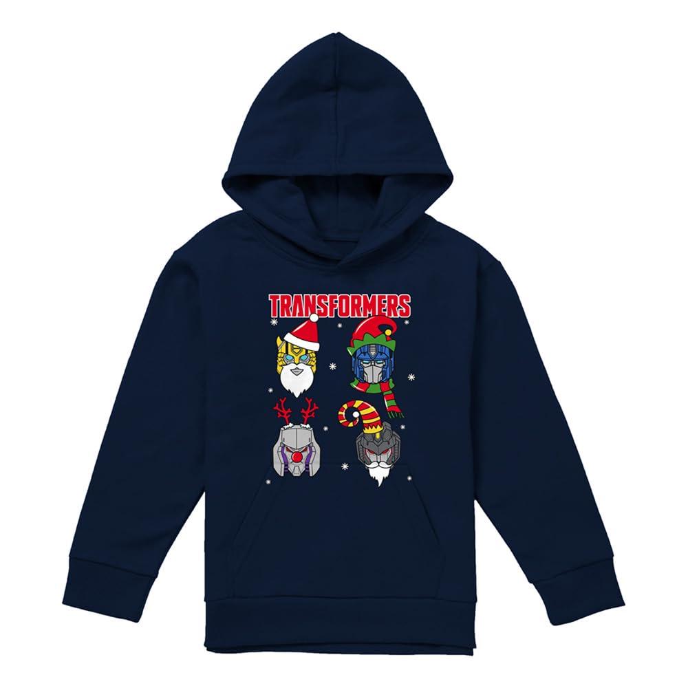 Transformers Childrens/Kids Robot Santa Hoodie