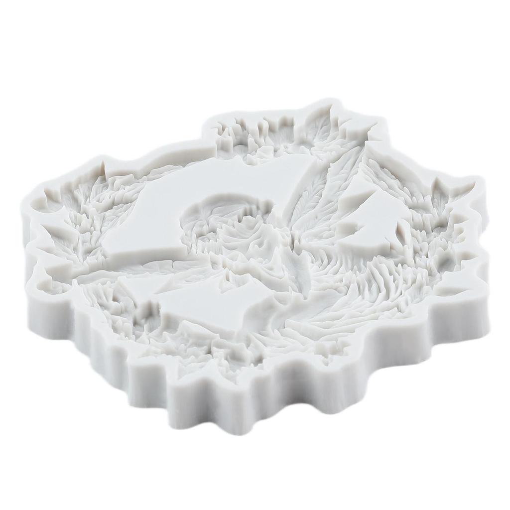 Силиконовая форма Фея цветов Венок из цветов Формы для мастики Инструменты для украшения торта Топпер для кекса Конфета Смола Глина для лепки Шоколад Форма для гампасты