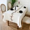 Court Tablecloth Retro Simple Thickened Three-Dimensional Embroidered Dining Table Cloth Table Mat Cover Cloth Cover Towel
