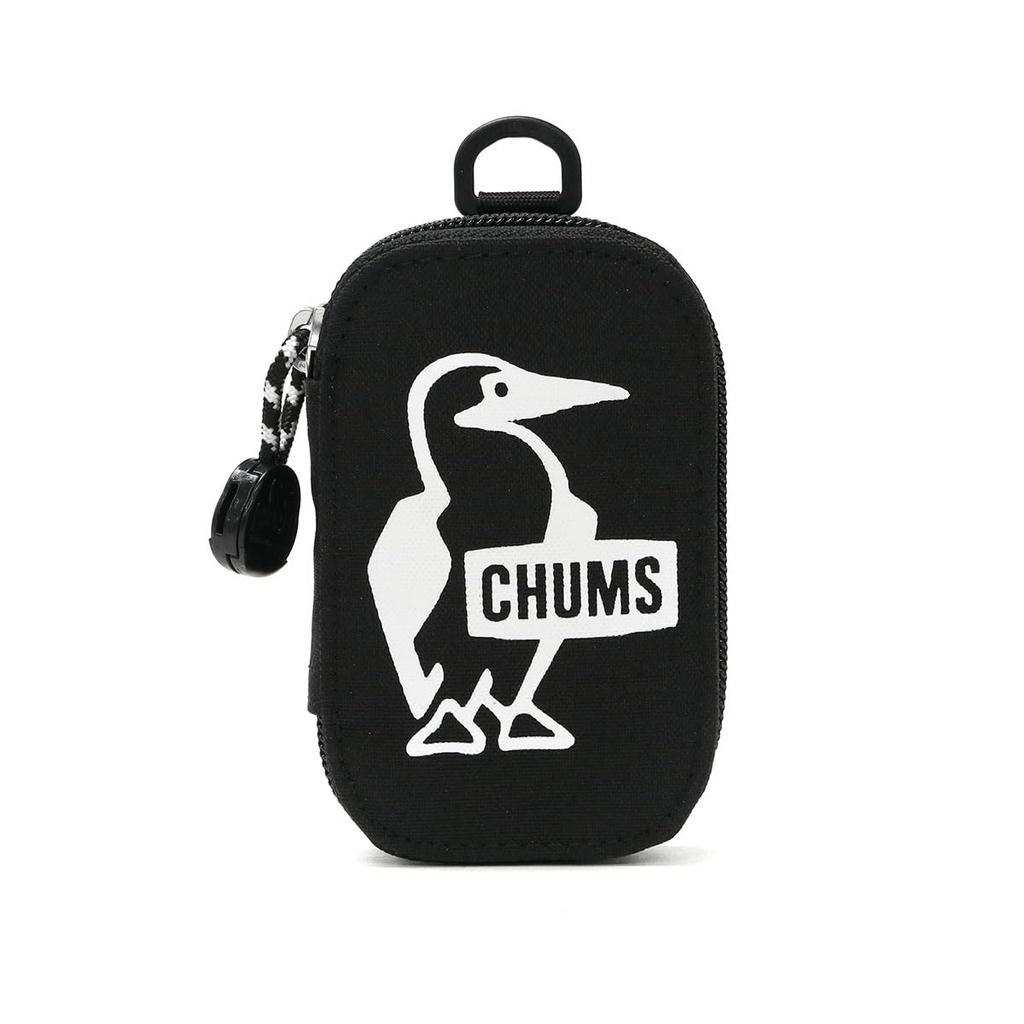 Другой перерабатываемый овальный чехол для ключей на молнии, черный [Chums] для мужчин