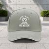 1pc West Highland White Terrier Adjustable Sandwich Baseball Cap Trendy Printing Process Suitable For Outdoor Sports And Cam