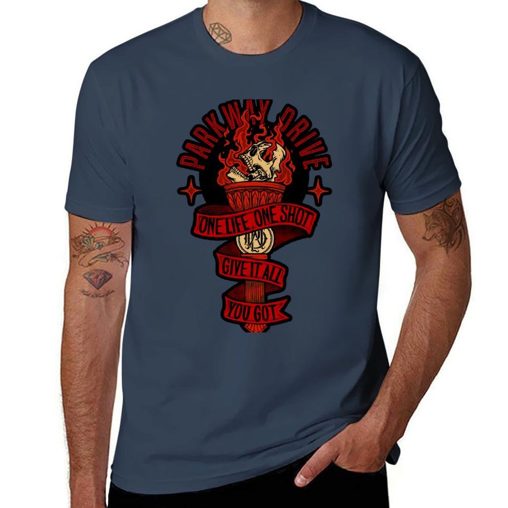 Red Flame Head Tshirt Cool Dry Perforunisexce Tshirt