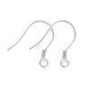 Gold-Plated S925 Sterling Silver U-Shaped Earrings with Bead Ear Hooks