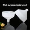 Набор пластиковых воронок пищевого класса с широким горлом для переливания жидкостей, масла, вина