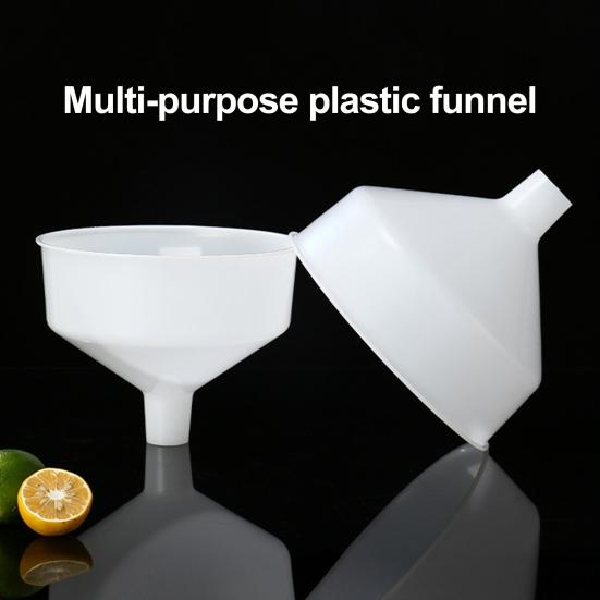 Набор пластиковых воронок пищевого класса с широким горлом для переливания жидкостей, масла, вина