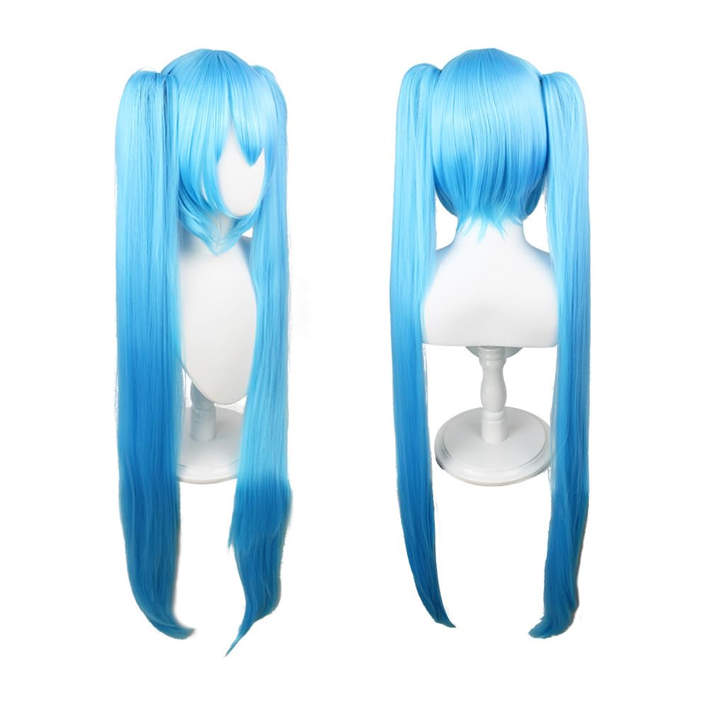 Hatsune MIKU Mesmerizer Cosplay Costume with Maid Hatsune Cosplay Disguise Wig, Outfit, Hat, Costume, Costume, Christmas, Halloween, Cosplay, (XL)