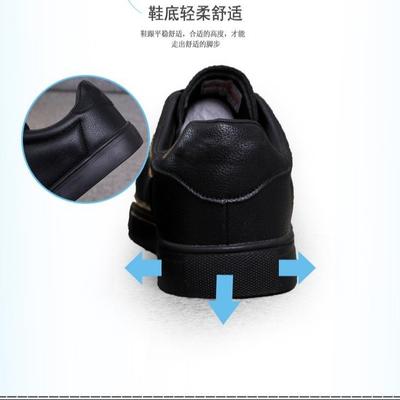 Кожаные водонепроницаемые черные рабочие туфли женские 2024 года новые удобные женские туфли с мягкой подошвой легкие и износостойкие повседневные одинарные туфли