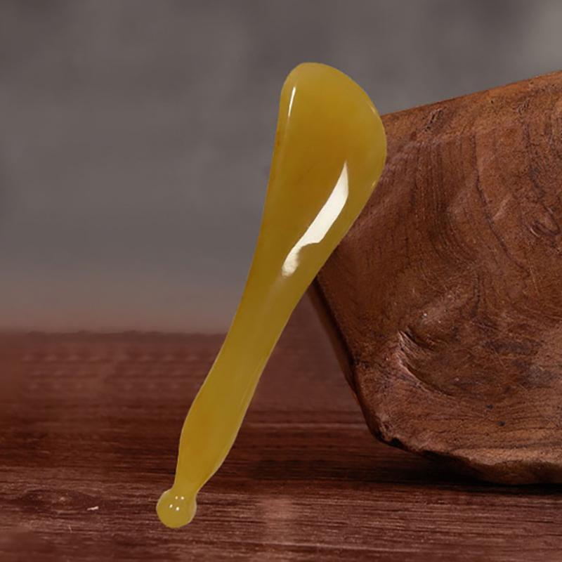 Смоляная доска Гуаша для лица, специальная косметическая палочка для подтяжки глаз, скребок для акупунктурного массажа носа, оздоровительный массаж, инструменты для скребков