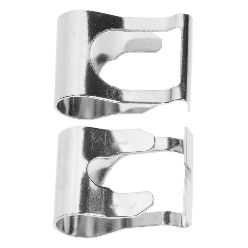 Iplusmile 1 Pair Wiper Linkage Clip Windshield Wiper Linkage Bush Wiper Motor Linkage Rod Clip Link Repair Clip Metal Silver