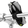 Bone Bike Tie 4 Bicycle Phone Easy Compatible with iPhone 15 15 15 Pro Vertical Black Mount, Silicone, Anti-Vibration, Vibration-Absorbing,