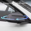 Для Tesla Model Y Juniper 2025 Защитная накладка на зеркало заднего вида сбоку и сзади, вид под карбон, ABS, декоративные аксессуары для автомобиля
