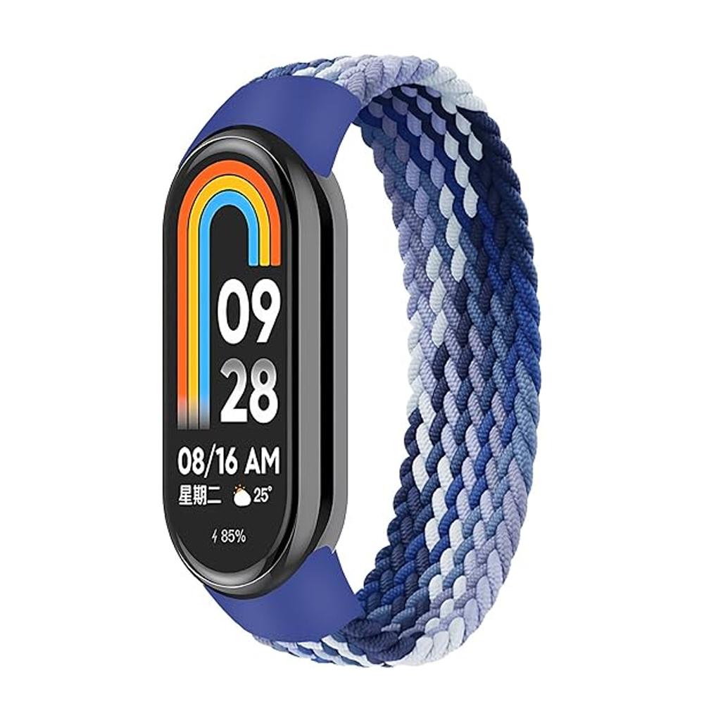 Ремешки для Xiaomi Mi Band 10 9 8 NFC miband умные часы аксессуары Запасной ремень Плетеный браслет correa mi band 10 ремешки