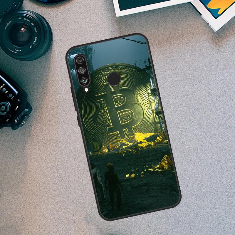 Чехол Bitcoin BTC для Huawei Nova 10 9 SE 3i 7i 11i 11 Pro 5T Y60 Y61 Y70 Y90 Y91 P20 P30 P40 Lite