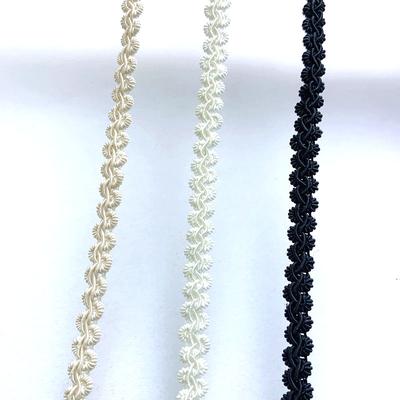 5 м/16,4 фута в каждой упаковке 1 см в ширину платье занавески швейные аксессуары кружевные отделки ручная работа своими руками белая ткань кружево плетеные ленты ремесла шляпа украшения черный