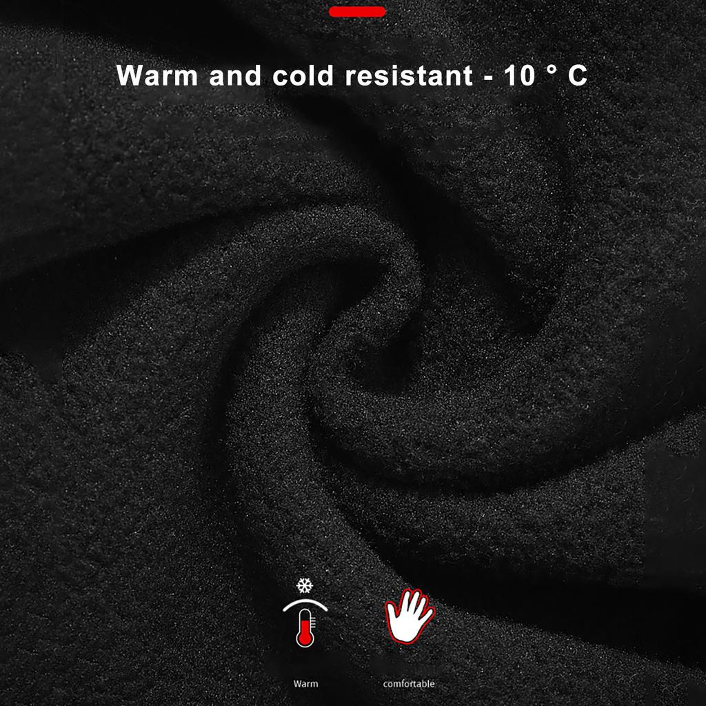 Touchscreen Fleece Insulated Gloves, Thermal Windproof Snow-Proof Warm Gloves Winter Sports Ski Riding Bike Mittens