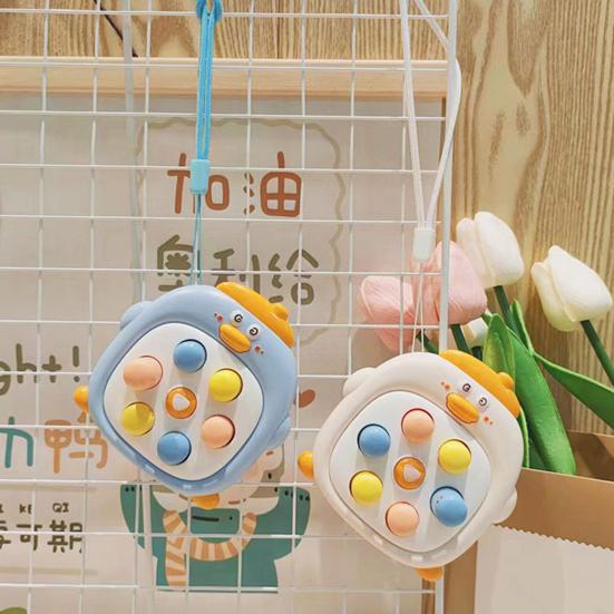 Дети бьют крота игрушка мультфильм утка кнопка портативный игровой автомат портативный дорожный малыш мальчики девочки обучающая игра пресс крот