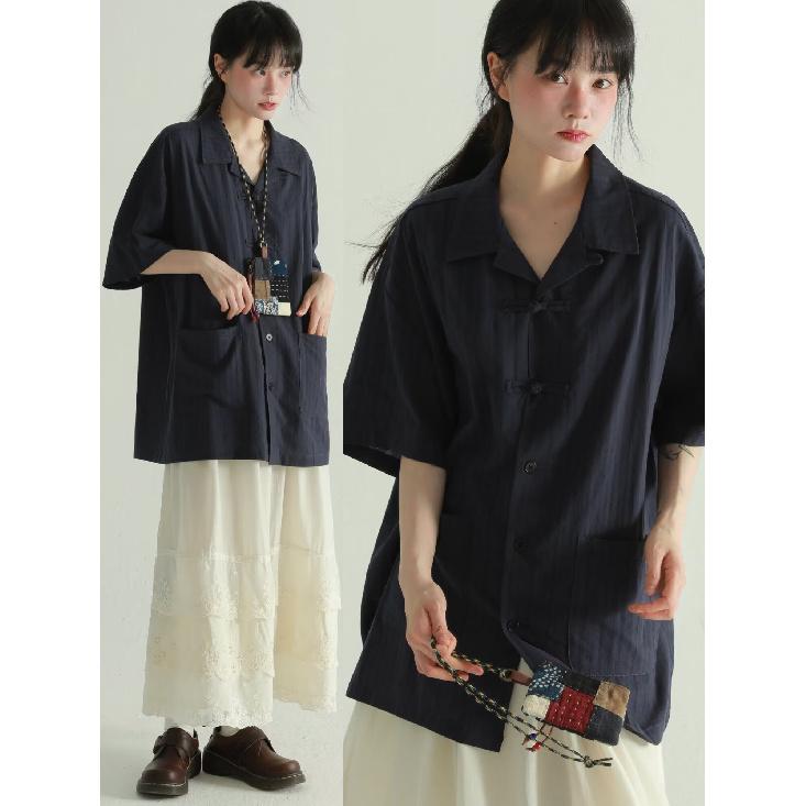 Летняя одежда мужская ретро повседневная рубашка студенческая свободная нишевая дизайнерская забавная новая мужская верхняя часть для ношения на открытом воздухе