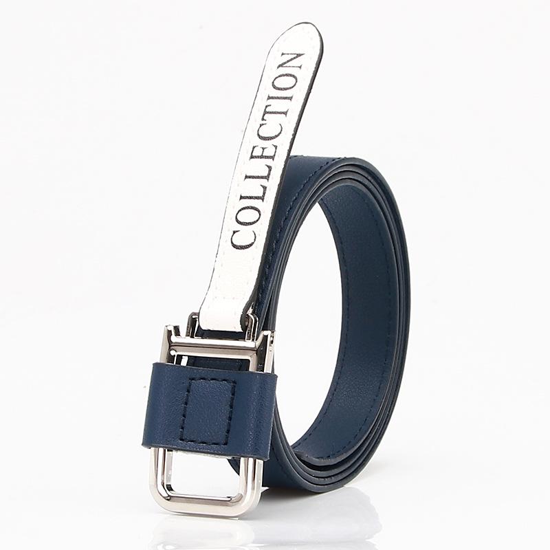 Women's Versatile PU Belt with Alloy Buckle for Jeans, Dresses, Sweaters, or Suits