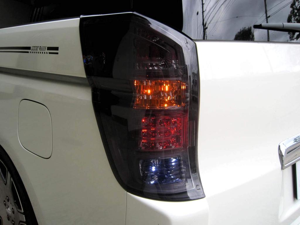 BRIGHTZ Smoked Tail Light Covers for Step Wagon Spada Compatible with and 6 Step Wagon Spadas RK5/RK6 [SMO-REA-070] RK, K5, K5, 5, (Product Code