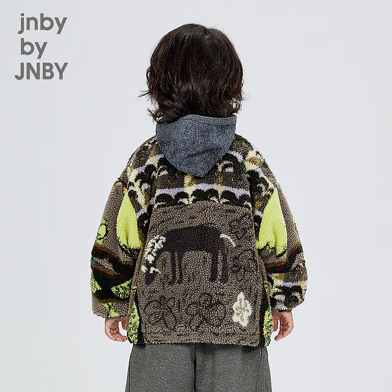 Зимняя куртка jnby by JNBY для детей с воротником-стойкой из искусственного меха
