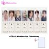 BTS 9th Membership Photocards