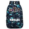 Стильный рюкзак Roblox для детей с ярким мультяшным рисунком и большим объемом