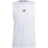 SS24 Quick-Dry Lightweight Fitness Tank Top Men Tops White IS3843