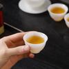Чашки для чая Chaxun из ледяного нефрита с расширяющимся ободком