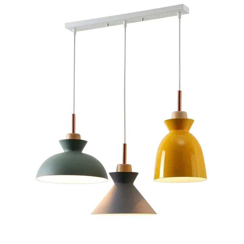 Люстра для ресторана Nordic Simple Modern Обеденный стол Лампа Светильник Luxury Dining Room Bar Lamp Creative Lamps Обеденная люстра