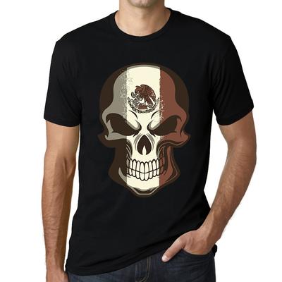 Мужская футболка с рисунком - Eagle Strength - рубашка Scary Skull